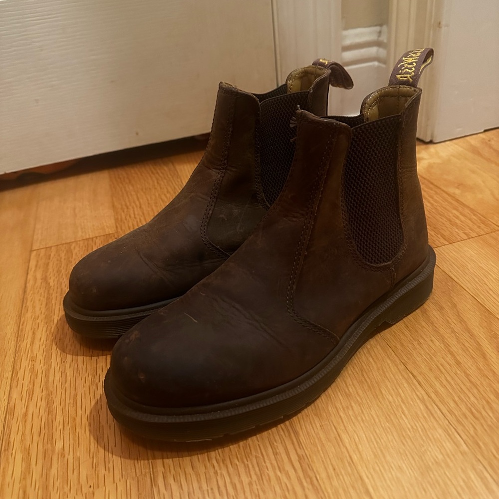 Dr Marten Brown Ankle Boot